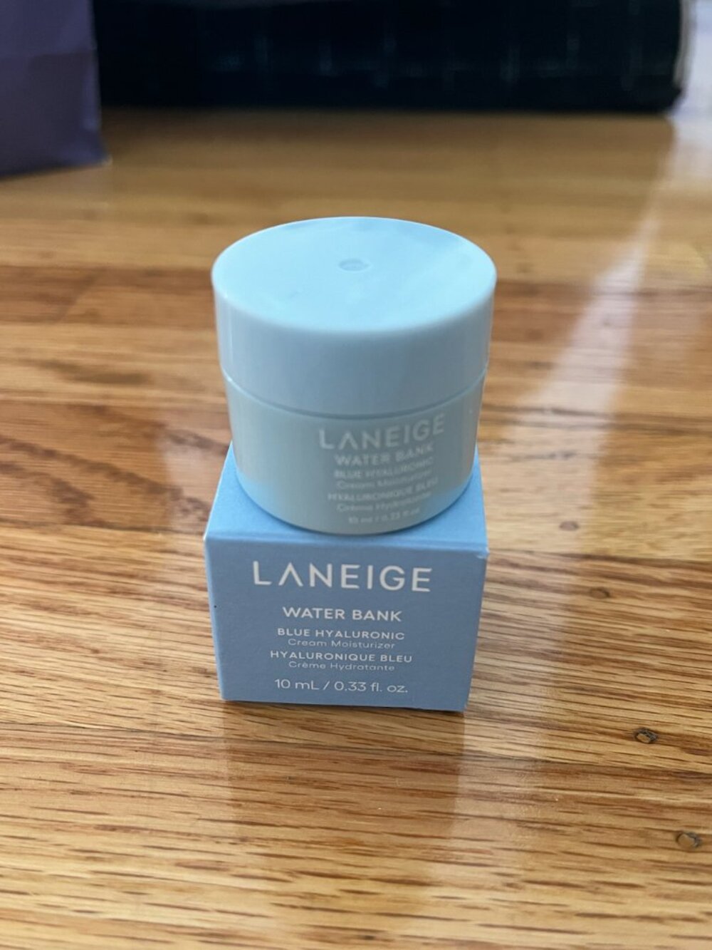 LANEIGE Water Bank Blue Hyaluronic Cream Moisturizer 10ml/.33. fl oz